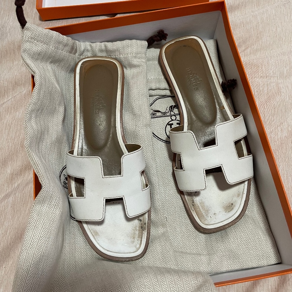 Hermes Oran Sandal